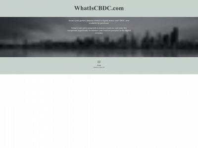 whatiscbdc.com snapshot