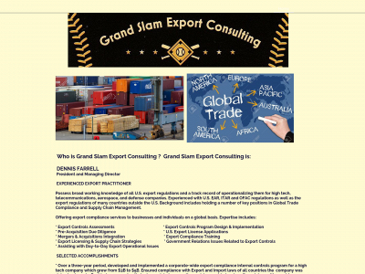 grandslamexports.com snapshot