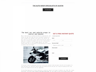 www.austinautowrapspecialists.com snapshot