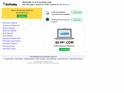 art-to-heart.org snapshot