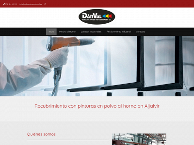 www.aplicacionesdanval.es snapshot