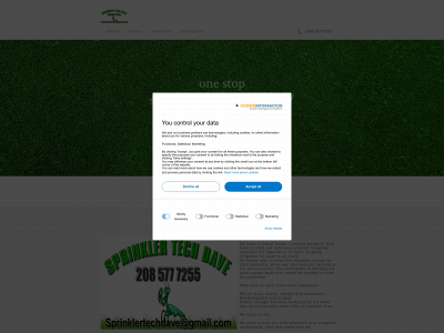 sprinklertechdave.com snapshot
