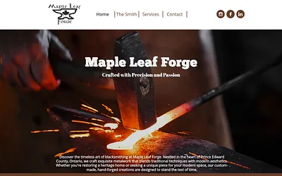 mapleleafforge.com snapshot