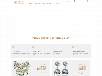 sazzonline.uk snapshot