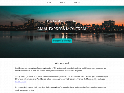 amalexpressmtl.com snapshot