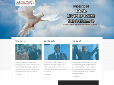 rccglivingpraisesunderland.org.uk snapshot
