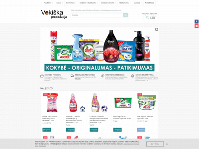 vokiskaprodukcija.lt snapshot
