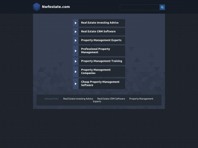 nwfestate.com snapshot
