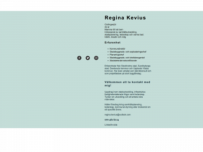 reginakevius.se snapshot