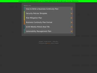 rockclifferiskmanagement.com snapshot