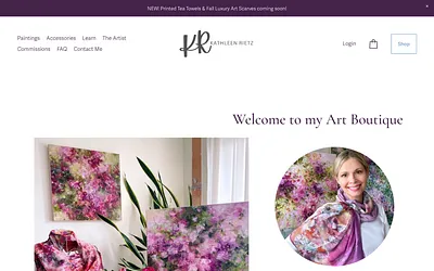 www.kathleenrietz.com snapshot