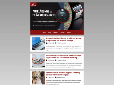 achtungbetrug.de snapshot