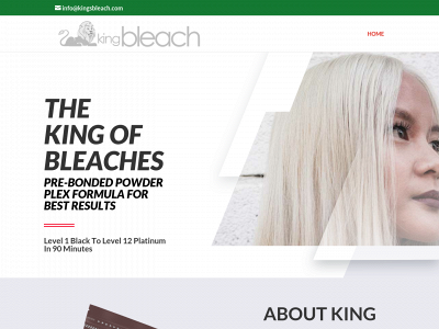 kingsbleach.com snapshot
