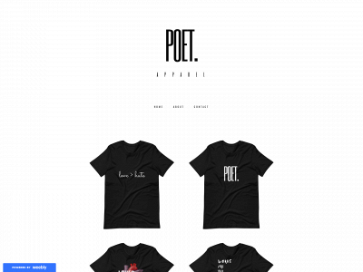 poetapparel.weebly.com snapshot