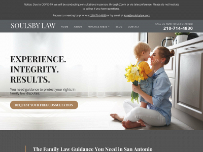 soulsbylaw.com snapshot