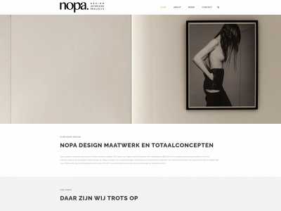 nopadesign.be snapshot