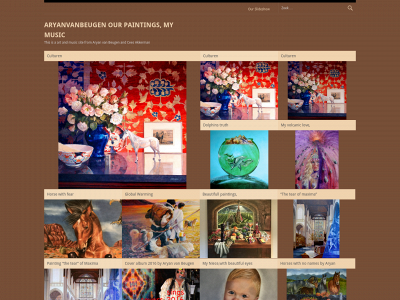 www.aryanvanbeugen.com snapshot