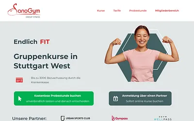 sanogym-kurse.de snapshot