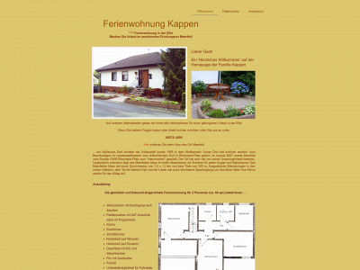 ferienwohnung-kappen.de snapshot