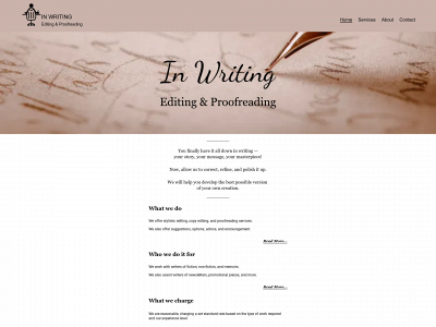 inwriting.ca snapshot