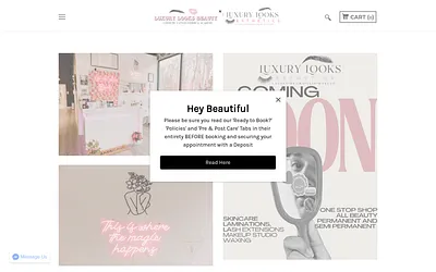 www.luxurylooksbeauty.com snapshot