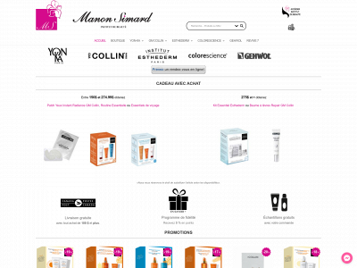 manonsimard-boutique.com snapshot