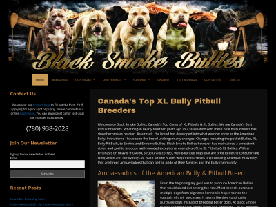 blacksmokebullies.com snapshot