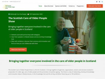 scottishcareofolderpeopleshow.com snapshot
