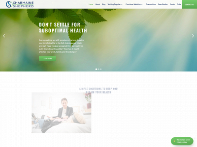 charmaine-shepherd.com snapshot