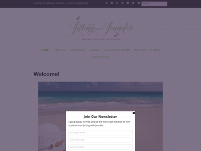 jettingwithjennifer.com snapshot