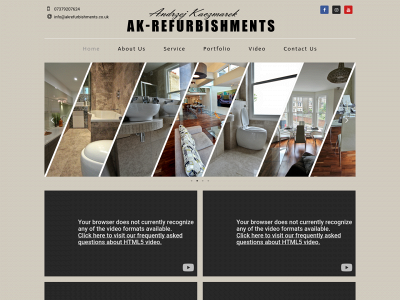 akrefurbishments.co.uk snapshot