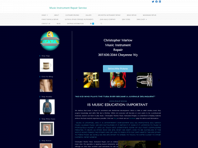 cmarlowmusicinstrumentservice.com snapshot