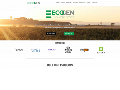 ecogenlabs.com snapshot