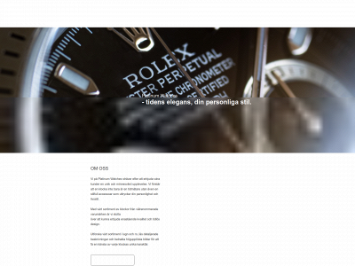 platinumwatches.se snapshot
