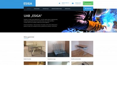 esiga.lt snapshot