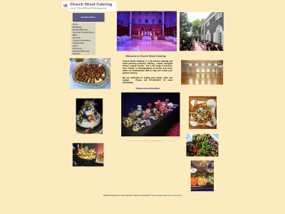 churchstreetcatering.com snapshot