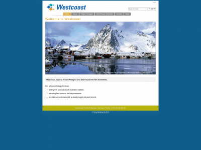 westcoast.no snapshot