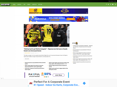 soccernet.ng snapshot