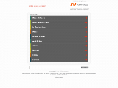 elite-stresser.com snapshot