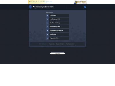 passionatelyvirtuous.com snapshot