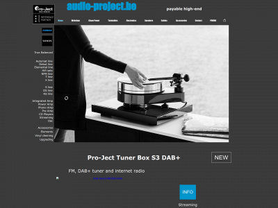 audio-project.be snapshot