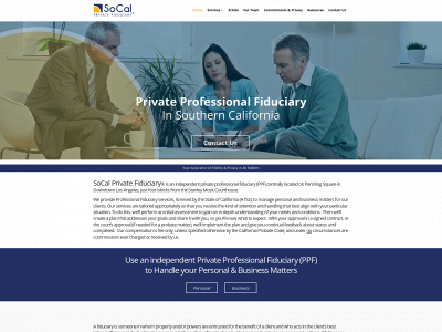 socalprivatefiduciary.com snapshot