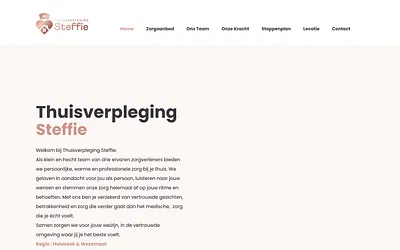 thuisverplegingsteffie.be snapshot