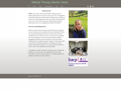 millside-therapy.co.uk snapshot