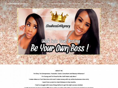 www.elisabossgirlagency.com snapshot