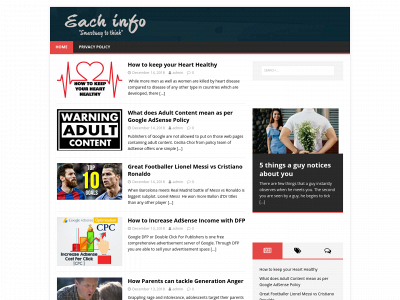 www.eachinfo.net snapshot