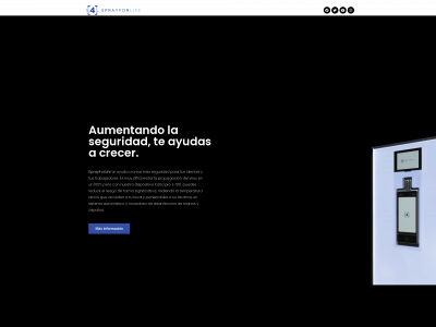 sprayforlife.es snapshot