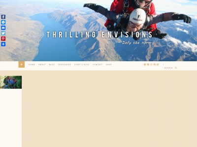 thrillingenvisions.com snapshot