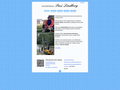kaivonporauspasilindberg.fi snapshot