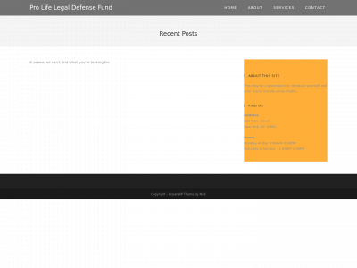prolifelegal.com snapshot
